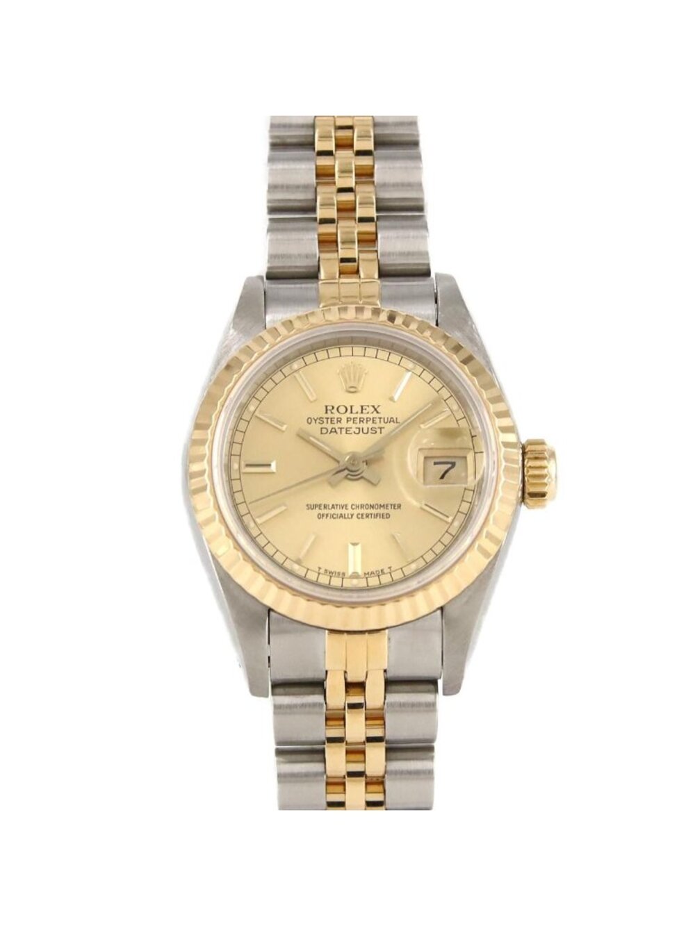Rolex Datejust Automatic Watch Gold